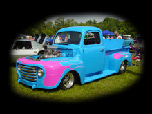 1948-50 Ford truck Complete set of windows - with 1 Piece/solid side kit and clear or green/tint windshield (best buy)